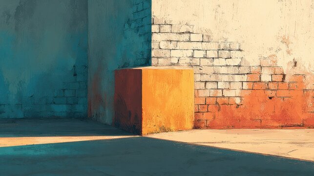 Texture and Tone: A Colorful Cornerstone as the Heart of Modern Architecture