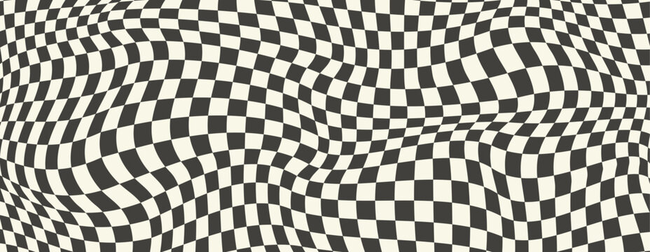 trippy checkerboard background retro psychedelic checkered