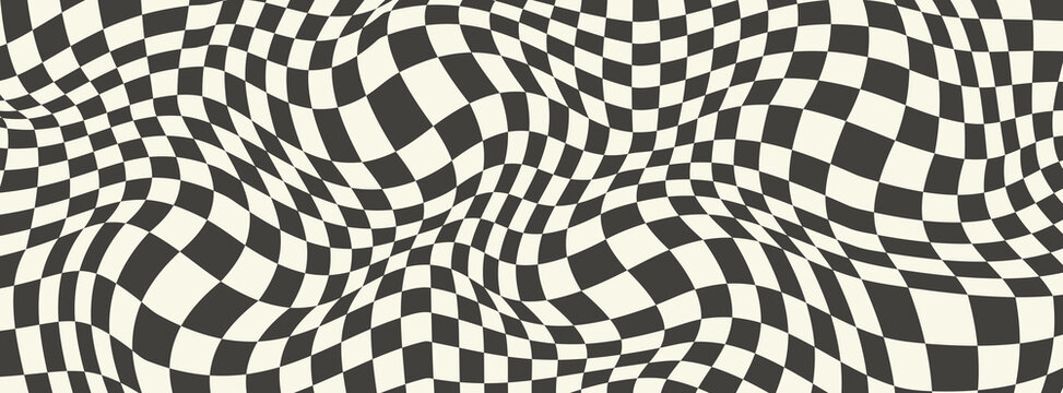 trippy checkerboard background retro psychedelic checkered