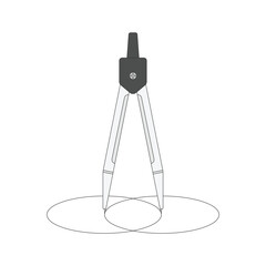 drafting compass drawing circles