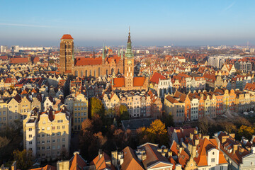 Gdansk, Poland- View of the Old Town	