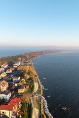 Fototapeta premium Półwysep Helski, Chałupy, Polska. 