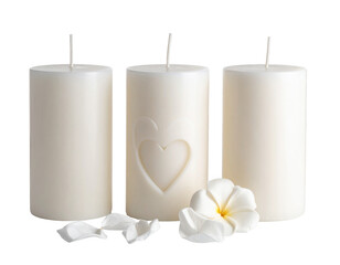 white and transparent background