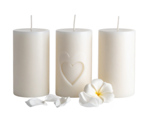 white and transparent background