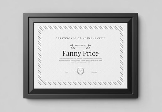 Certificate Template