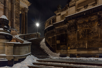 Treppenaufgang zur Brühlschen Terrasse