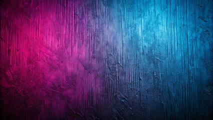 Fototapeta premium dark neon pink blue textured grain background