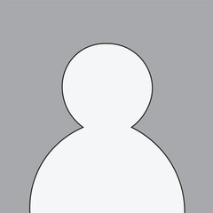 Blank avatar. Photo place holder.