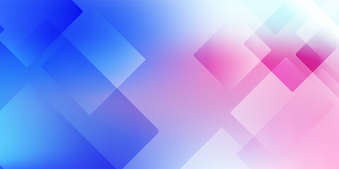 Fototapeta premium Blue cyan gradient mesh abstract background nice for wallpaper or banner