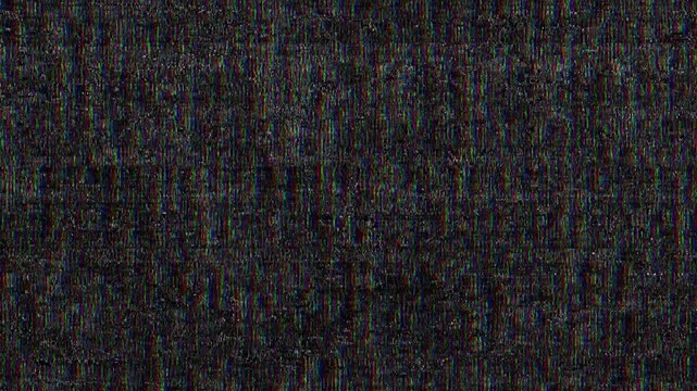 Abstract digital glitch mosaic background with pixel noise and corrupted data texture