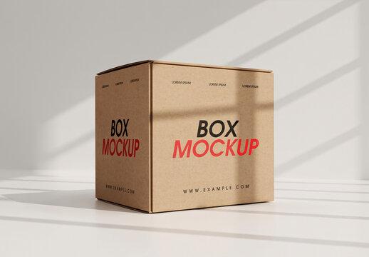 Box Packaging Mockup Design