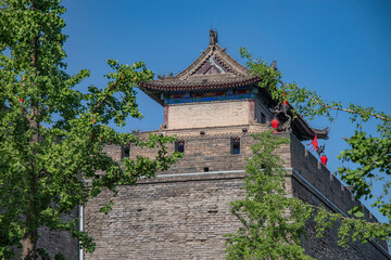 Xi'an City Wall. Attractions in China