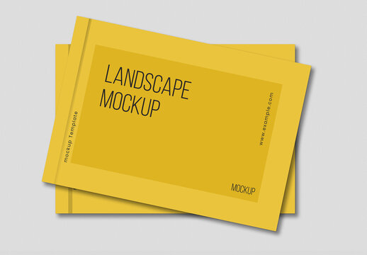 Landscape Brochure Mockup