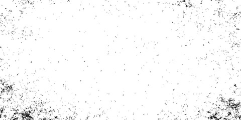 Obraz premium Abstract grunge background with black ink splat and wet rain drops on a textured liquid glass surface featuring a dirty gray paint pattern and old paper droplets