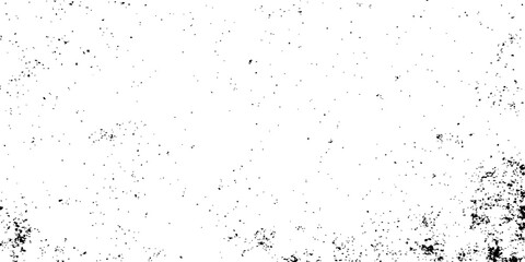 Obraz premium Vintage grunge design featuring a black ink splash and water drops on a dirty paper surface with an old liquid paint texture pattern
