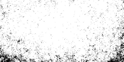 Obraz premium Abstract grunge background featuring a black and white ink splash design with liquid paint droplets and a dirty water texture pattern