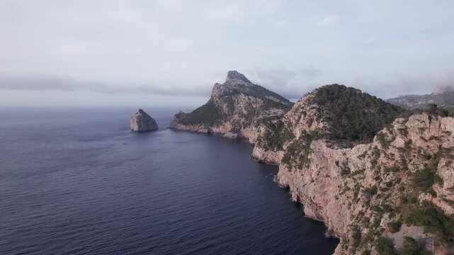 Drone cap Formentor soir