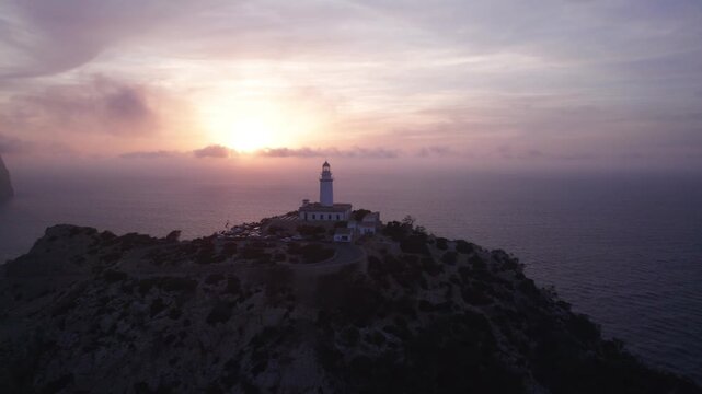 Drone cap Formentor soir