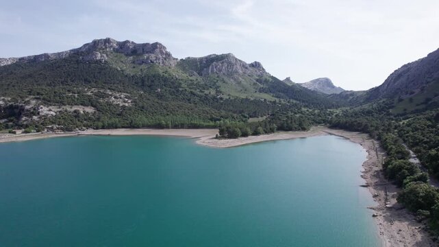lac en drone &agrave; Majorque