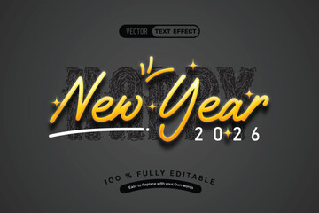 Happy New Year  Text Effect