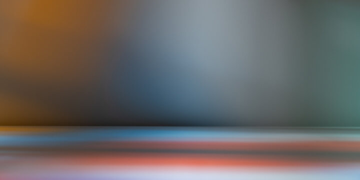 Background with colorful reflections and shadows. Stained glass lights.