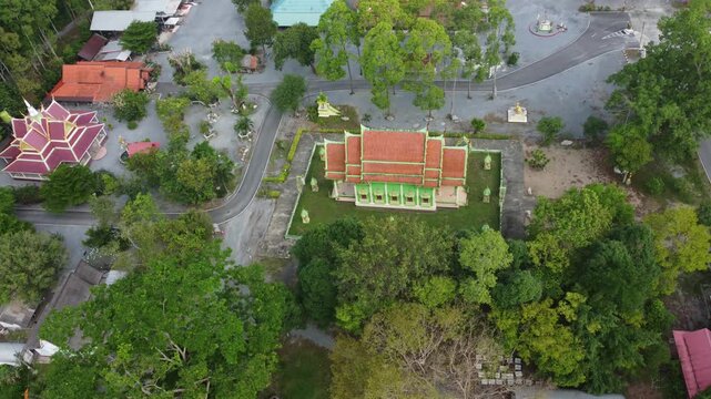 Wat Tham Khao Daeng (Wat Khuha Santayaram), Sacred Mountain Temple, Thailand