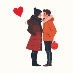 Valentine's Day Heart Holiday Background stock illustration