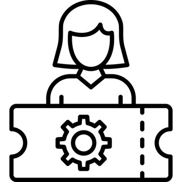 Support Ticket Icon