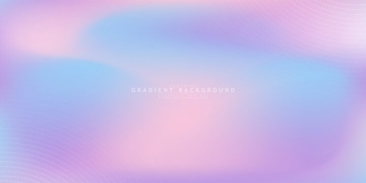 Abstract blurred colorful mesh gradient background, futuristic wallpapers branding, business card, soft pastel color, geometric line dot tech, digital cyber ai technology, presentation template vector