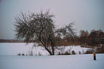 zbiornik wodny,zima  © Marcin Łazarczyk