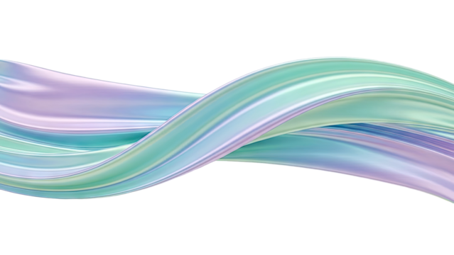Iridescent Swirl of Pastel Colors - Powered by Adobe