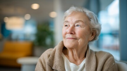 Long term healthcare environments in nursing homes emphasize compassionate care, accessibility, and improved quality of life for seniors. cinematic color correction, natural uneven lighting yet