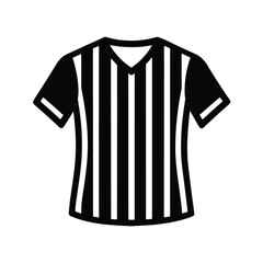 Striped Sports Jersey Icon