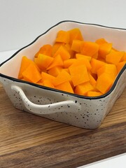 pumpkin in a bowl