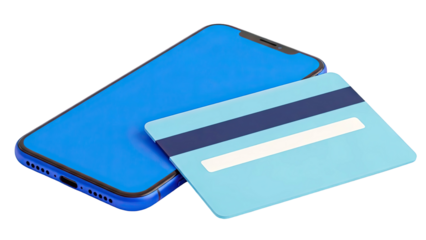 Smartphone and Credit Card