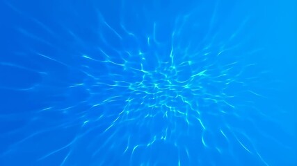 Abstract underwater background with shimmering blue light patterns. Represents tranquility, relaxation, and the beauty of aquatic environments