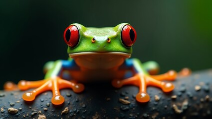 A close-up of a stag beetle's face, showcasing its sharp mandibles and dark, armored exoskeleton in a dramatic, moody lighting setting