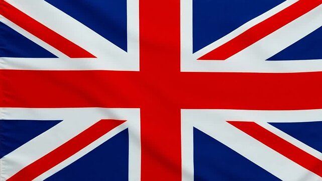 Union Jack flag closeup