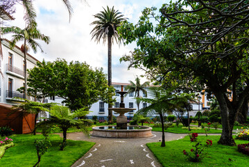 Naklejka premium Angra do Heroismo Park Scene