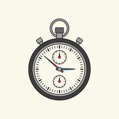 Precise Timing: An illustration captures the essence of punctuality, and efficiency, symbolizing time management and precision.