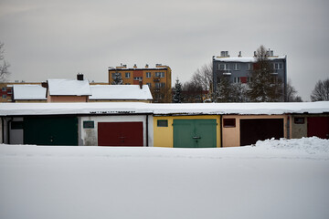 miasto,zima  © Marcin Łazarczyk