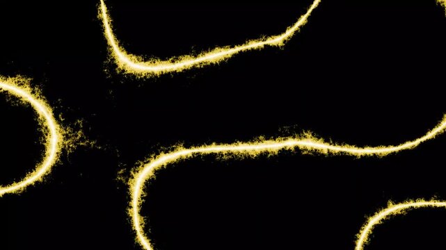 Lightining effect. Energy waves. Lightning waves