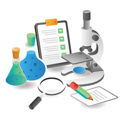 science vector illustration design background 05