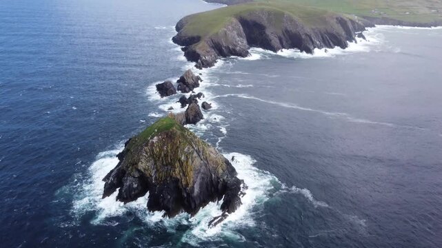 roche isol&eacute;e vue du ciel