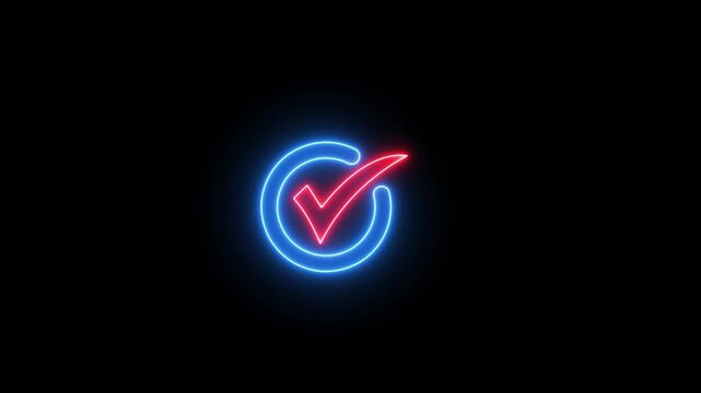 Certified guarantee approval or secure access system concept, Quality business service. Animation of identity proofing inside target icon for the security protection system
