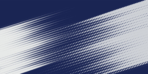 Modern halftone wave dots background. Futuristic twisted grunge pattern, dots, circles. Vector modern optical pop art texture for posters art