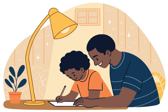 Parent Child Homework Bonding