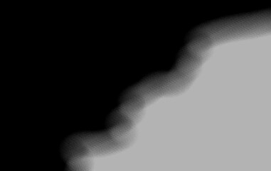 Black and brown background with abstract grainy scribbles, grunge retro texture for artistic design.