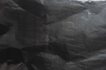 crinkled foil texture dark metallic background with matte sheen concept of industrial design,...