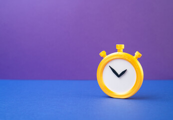 Stopwatch. The concept of time and countdown. Deadlines and terms. Urgency metaphor, time management pressure and responsibility for meeting schedules in life and business decisions